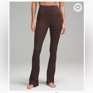 Lululemon Align high rise ribbed mini flare pant